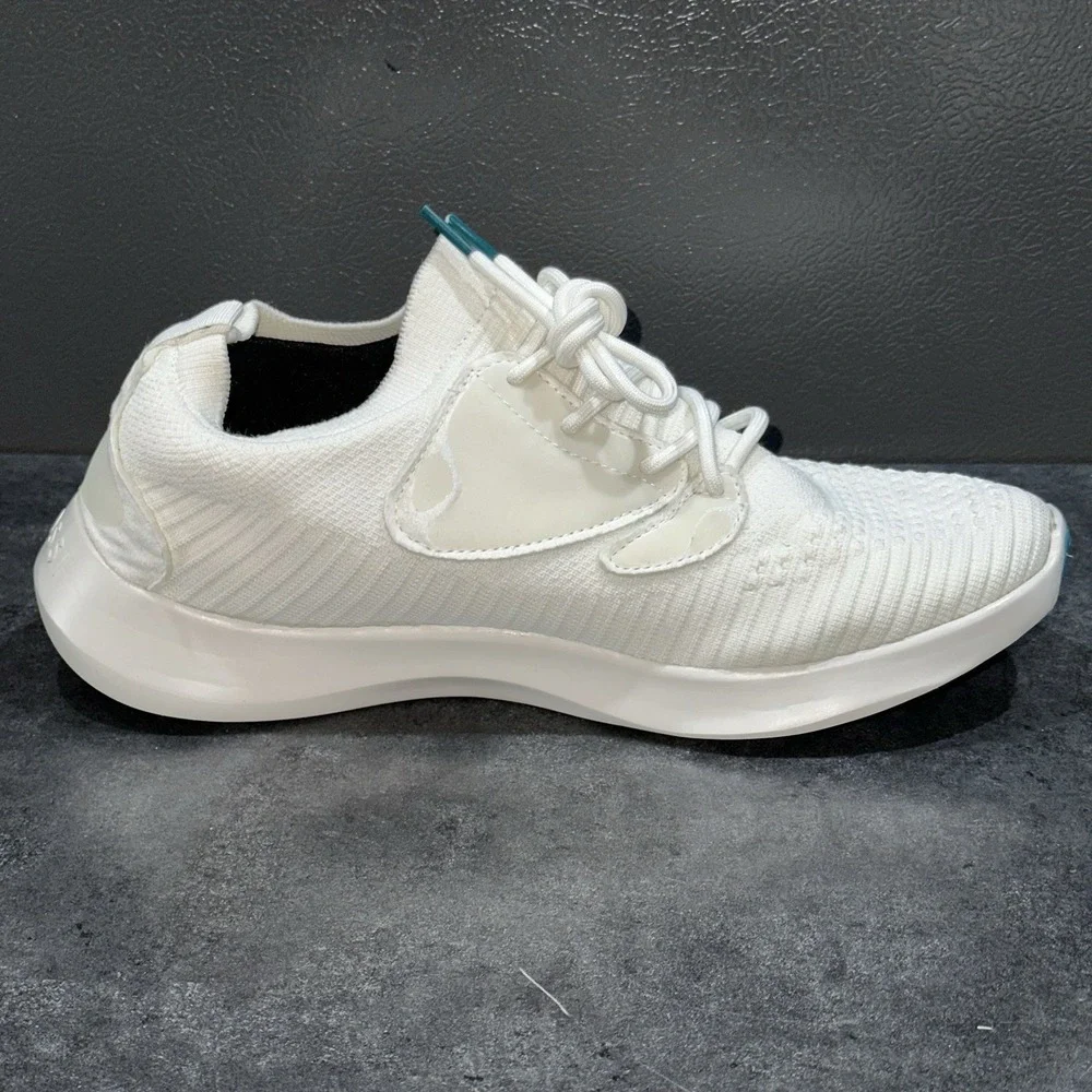 Vessi Everyday Move Sneaker 2.0 Mens Size 9 Lace Up Waterproof Shoes Polar White